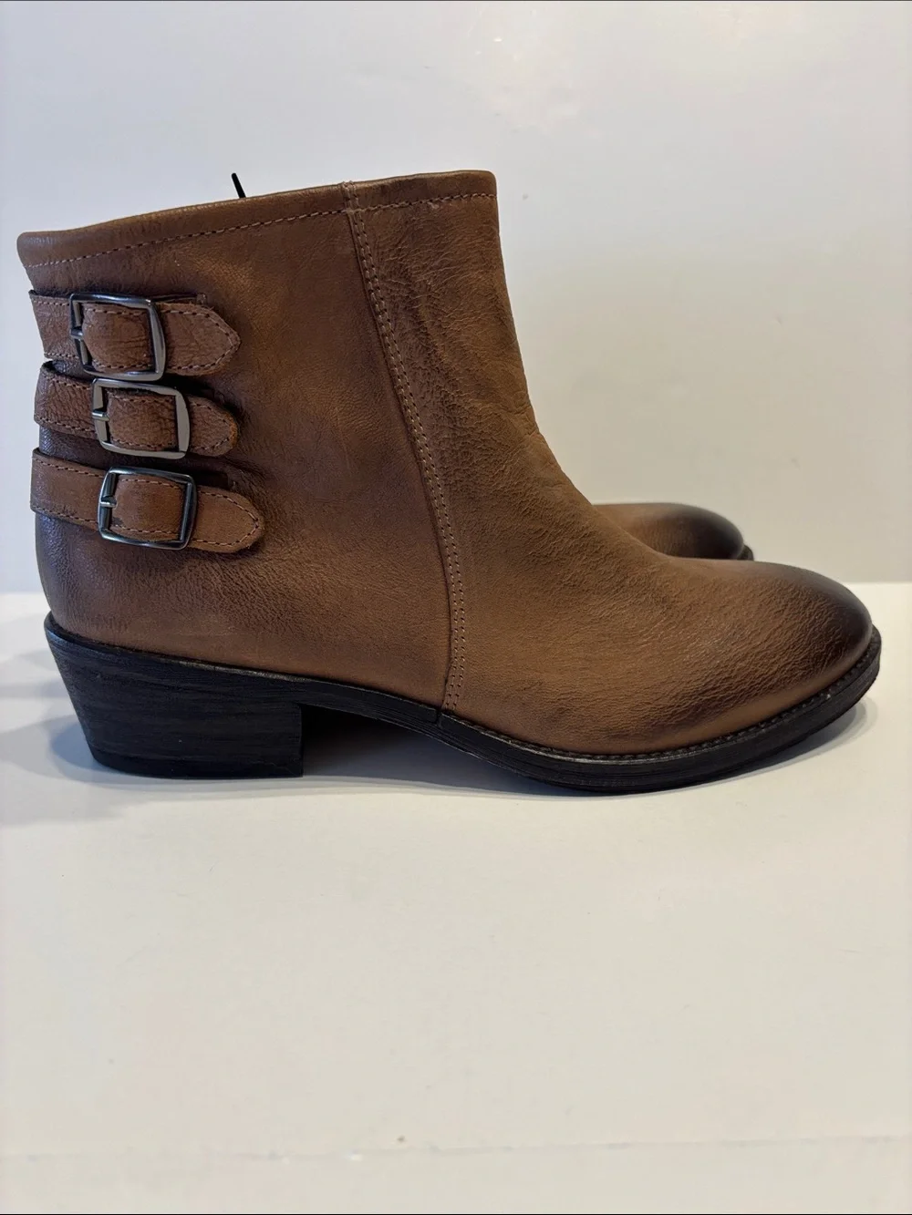 NWOT - MIA Women's Neal Brown Leather Ankle Boots